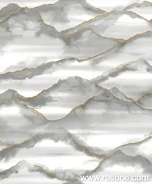 Resene Kaleidoscope Wallpaper Collection - 90420 Denali Grey