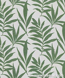 Resene Camellia Wallpaper Collection - 1703-113-04 Verdi Green Bead