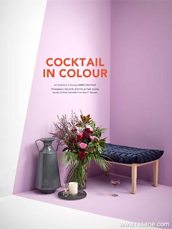 Cocktail in colour