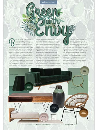 Green with envy - bring the outside in