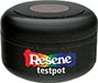 Resene test pot with see thru lid