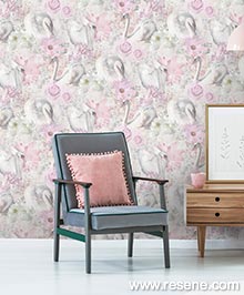 Resene Kaleidoscope Wallpaper Collection - Room using 90580