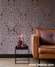 Resene Amiata Wallpaper Collection - Room using 296210