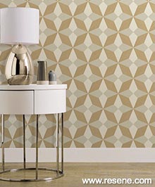 Resene Architecture Wallpaper Collection - Room using FD25302