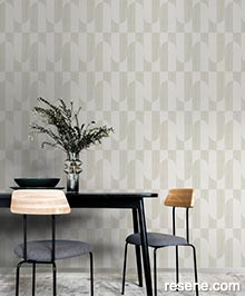 Resene Asperia Wallpaper Collection - Room using A55701 