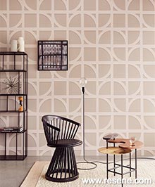 Resene Bold Wallpaper Collection - Room using E395803 