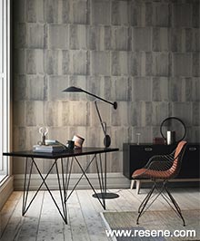 Resene Earth Wallpaper Collection - Room using EAR401