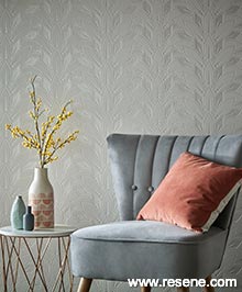 Resene Elodie Wallpaper Collection - 1907-139-02 roomset