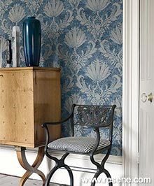 Resene English Style Wallpaper Collection - MR70902 roomset