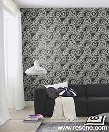 Resene Factory III Wallpaper Collection - Room using 940107
