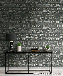 Resene French Impressionist Wallpaper Collection - Room using FI70302