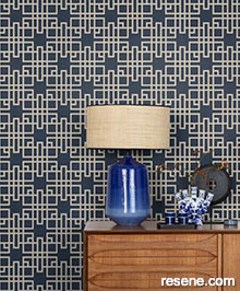 Resene kimono Wallpaper Collection - Room using 409253