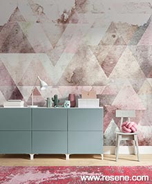 Resene Komar Pure Wallpaper Collection - Room using P018B-VD4
