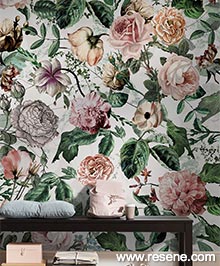 Resene Komar Pure Wallpaper Collection - Room using P021-VD2