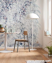 Resene Komar Pure Wallpaper Collection - Room using P878-VD4