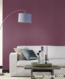 Resene Modern Art Wallpaper Collection - Room using 433623