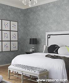 Resene Modern Art Wallpaper Collection - Room using 588361