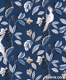 Resene Only Blue Wallpaper Collection - ONB102626220	