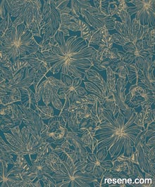 Resene Only Blue Wallpaper Collection - ONB102686123	