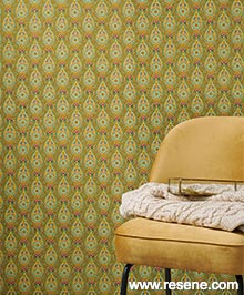 Room using Resene Pip Studio 5 Wallpaper Collection - E300151