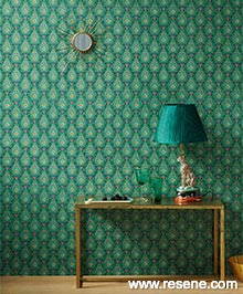 Room using Resene Pip Studio 5 Wallpaper Collection - E300152