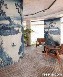 Resene Sensai Wallpaper Collection - Room using 296487 