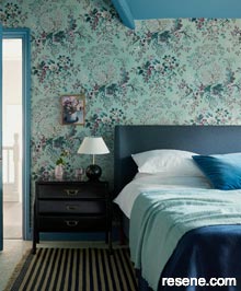 Resene V & A Wallpaper Collection - Room using 2311-166-02 