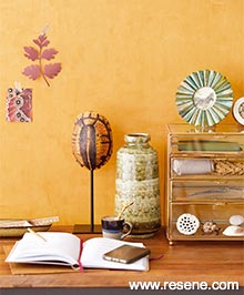 Resene Vivid Wallpaper Collection - Room using E384556