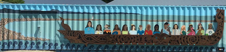 Nelson Intermediate School mural