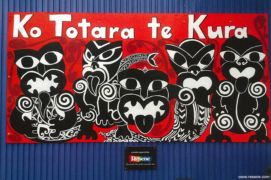 Totara School mural