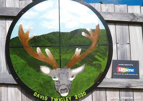 David Twigley – deer hunting mural