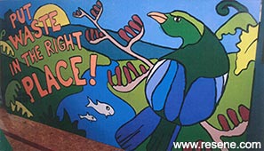Mamaku School mural