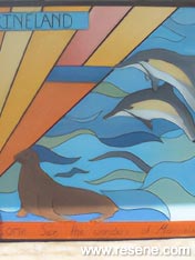 Marineland, Napier mural