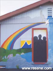 St Marks Centre mural