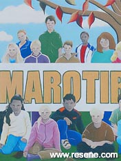 Marotiri School mural