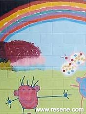 Heretaunga Kindergarten mural 
