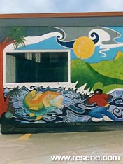 Parkvale School	 mural
