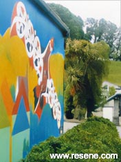 Te Aute College mural