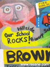 Hillside Primary School mural