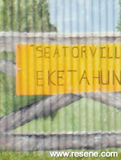 Eketahuna fence mural