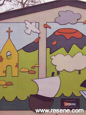 St Brendans School mural