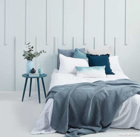 Add texture to your bedroom with battens