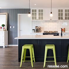 How to make a small kitchen appear larger with Resene paints