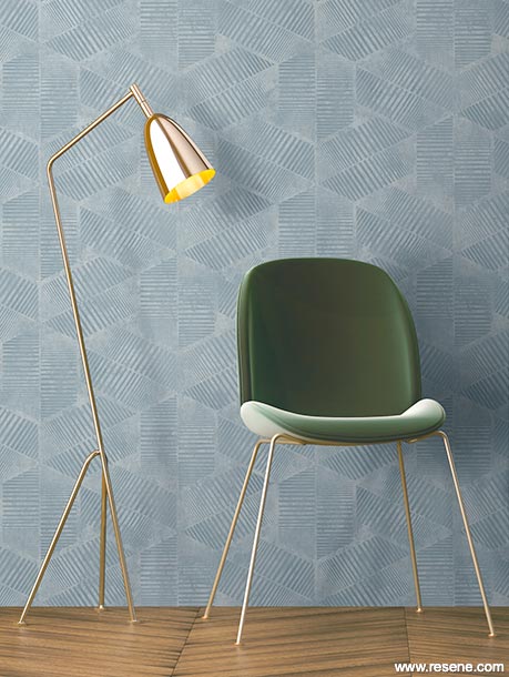 Art Deco pattern - Resene Wallpaper 69704
