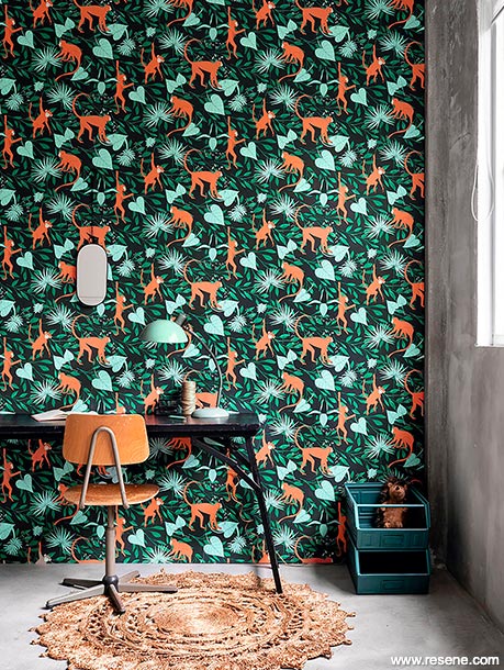 Animal themed wallpaper
