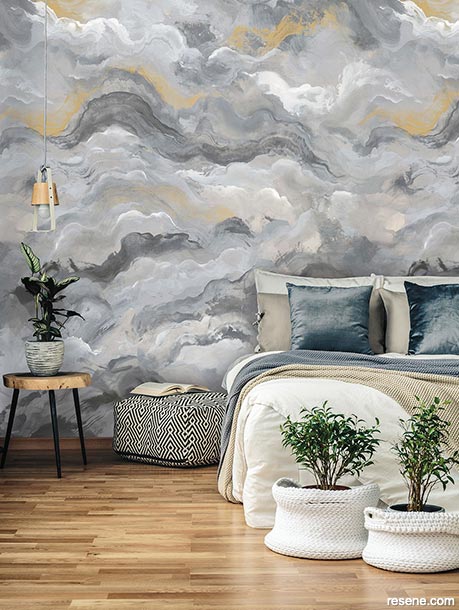 A dreamy wallpaper design
