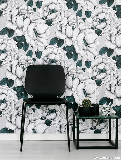 Oversized floral print - Resene Wallpaper 5269-2