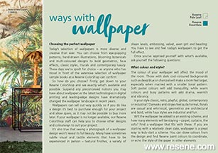 How to choose the perfect wallpaper