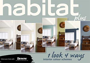 Habitat plus 03 - 1 look 4 ways - interior colour schemes