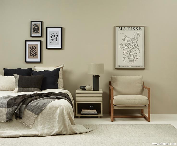 A minimalist bedroom design